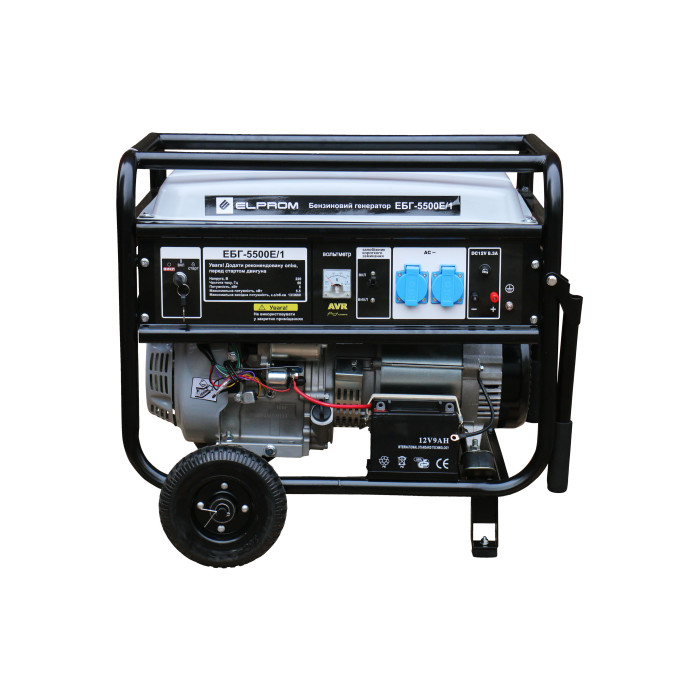 Генератор бензин/газ Элпром ЭБГ-5500Е/1