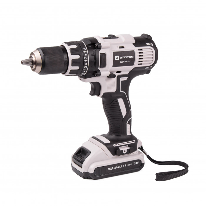 Дрель-шуруповерт аккумуляторный Элпром  ЭДА-24-2Li