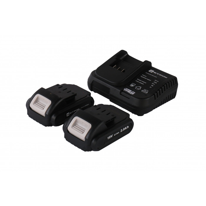 Дрель-шуруповерт аккумуляторный Элпром  ЭДША-18М-2Li Quick