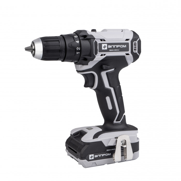 Дрель-шуруповерт аккумуляторный Элпром ЭДА-24M-2Li